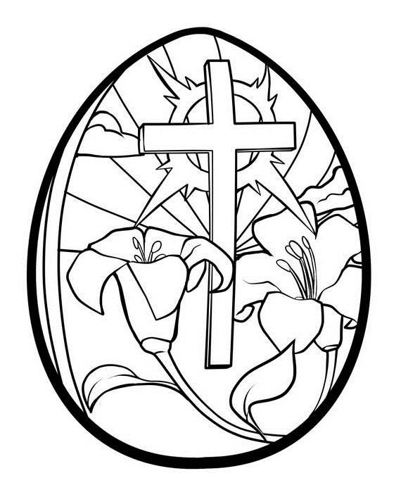 570x706 Unique Spring Easter Holiday Adult Coloring Pages Designs