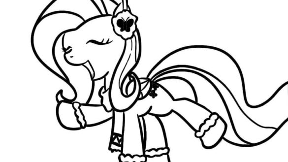 585x329 Free Printable My Little Pony Coloring Pages With Free