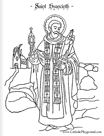 342x447 Saints Coloring Pages Catholic Playground