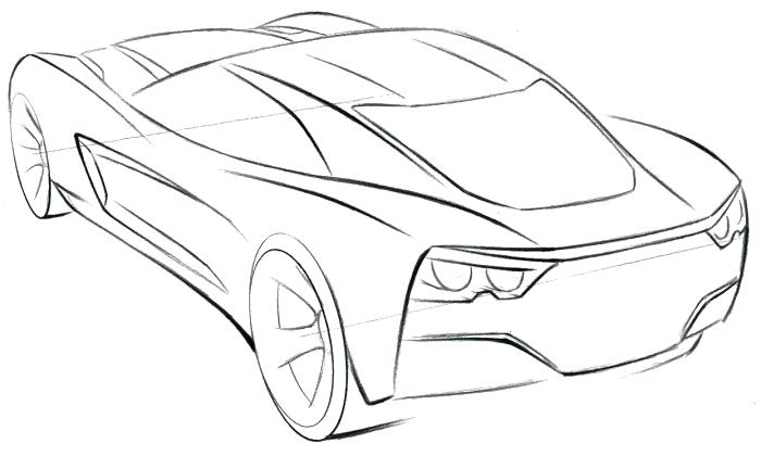700x420 Corvette Logo Coloring Pages Corvette Sport Car Coloring Page