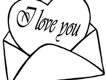 In Love Coloring Pages