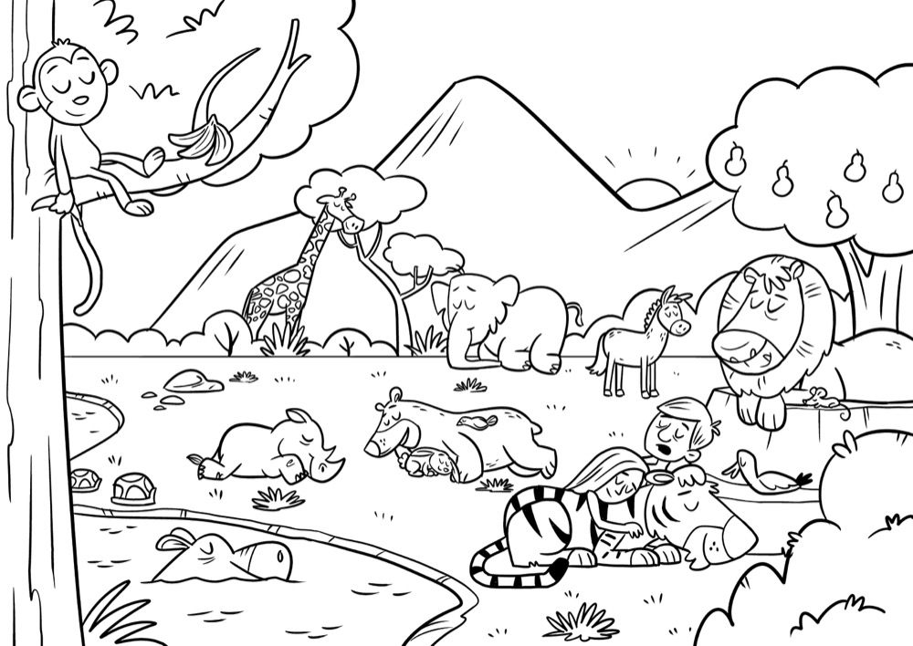 1000x708 Bible App For Kids Coloring Sheets