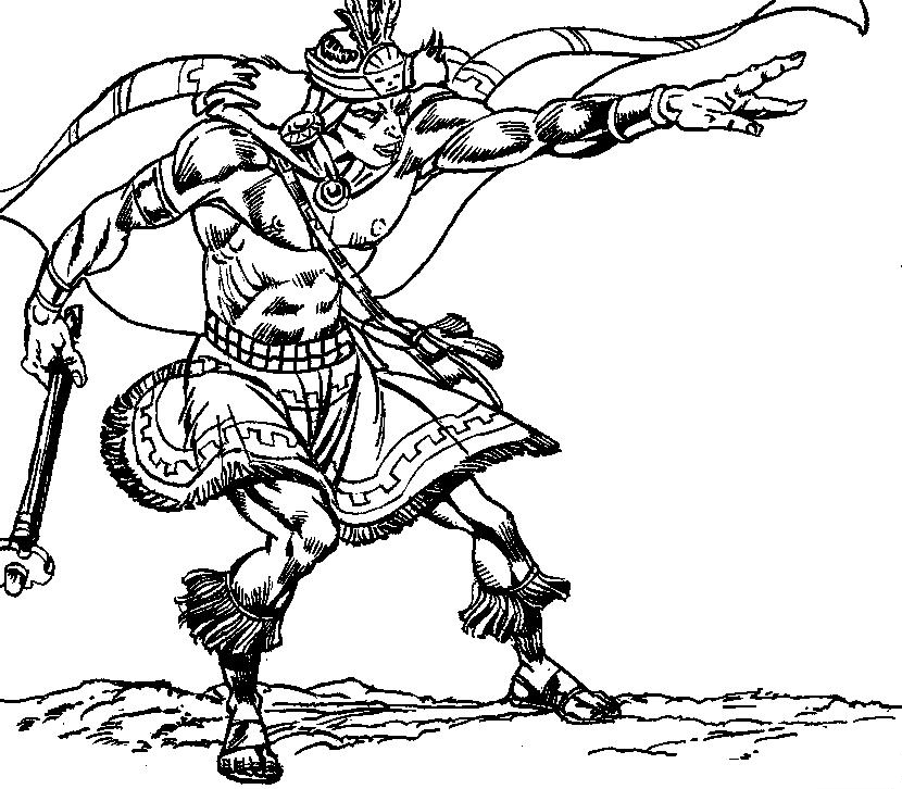 830x726 Inca Empire Coloring Page