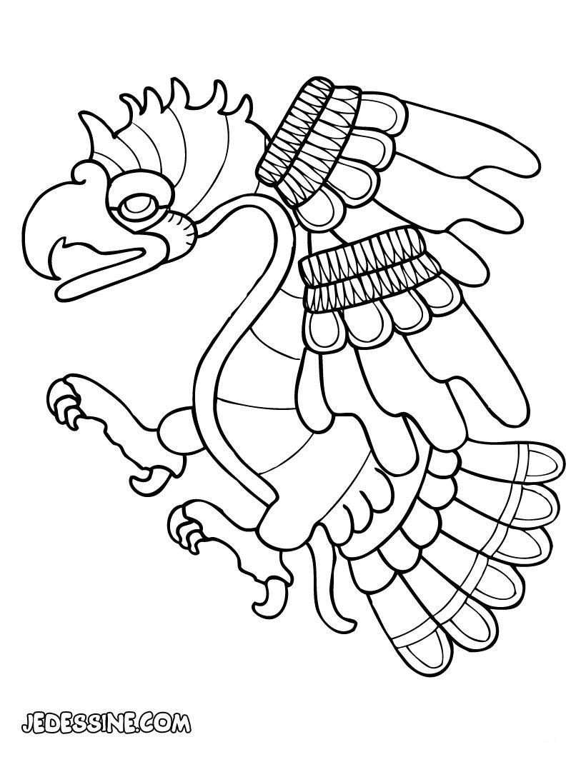 820x1060 Coloriage Aigle Portes Interieures