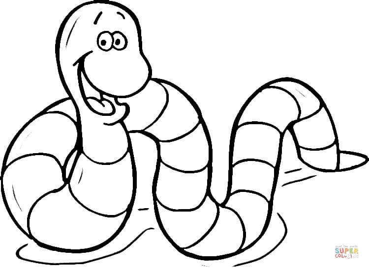 750x548 Cartoon Inch Worm Coloring Pages Inchworm Drawing