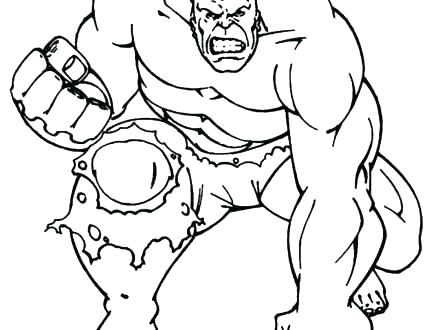 440x330 Hulk Color Page Hulk Coloring Pictures Incredible Hulk Pictures