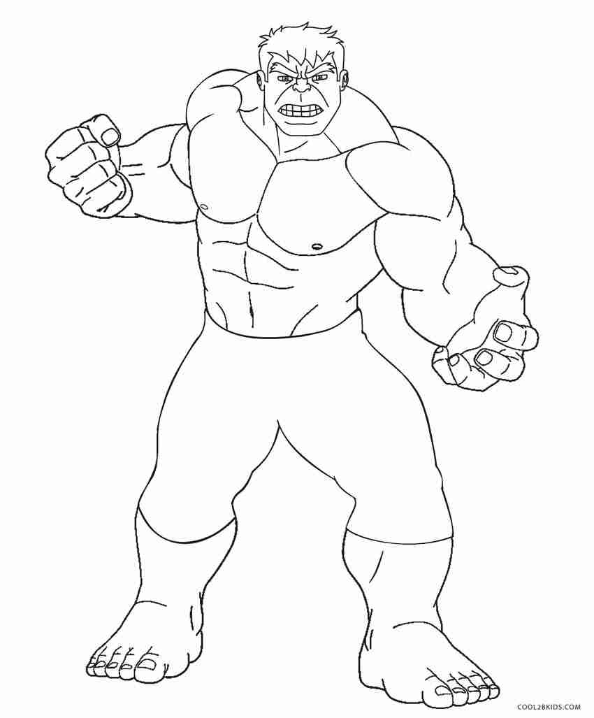 850x1027 Incredible Hulk Coloring Pages Olegratiy