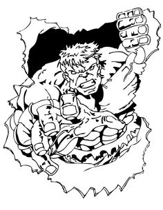 236x305 Big Muscle Incredible Hulk Coloring Page Hulk Ironman Avengers