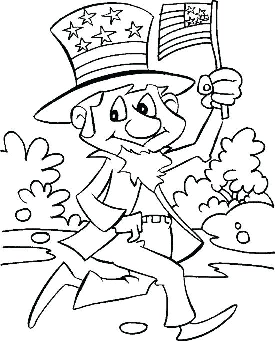 551x683 Independence Day Coloring Pages Celebrating Independence Day