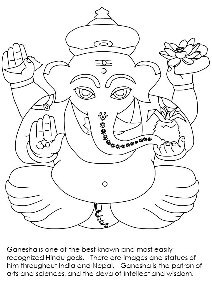 720x960 India Coloring Pages Printables