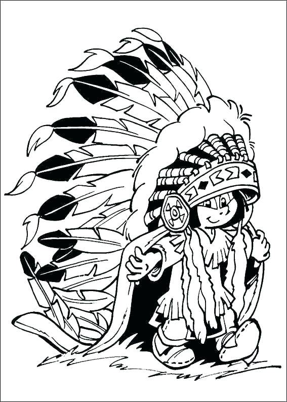 567x794 Indian Coloring Pages Printables Native Coloring Pages Free Book