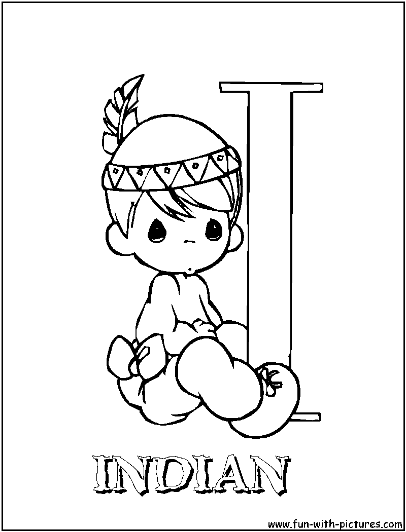 800x1050 Skill Precious Moments Indian Coloring Pages I