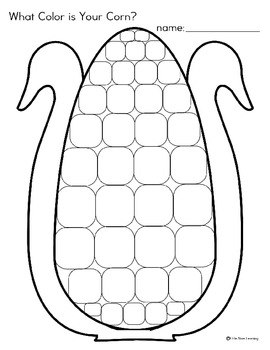 270x350 Indian Corn Coloring Page