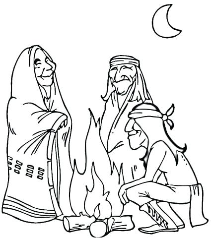 427x480 Indian Coloring Pages Printables Click To See Printable Version