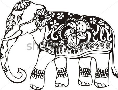450x345 Indian Elephant Coloring Pages Inspirational Day Sacred Cow