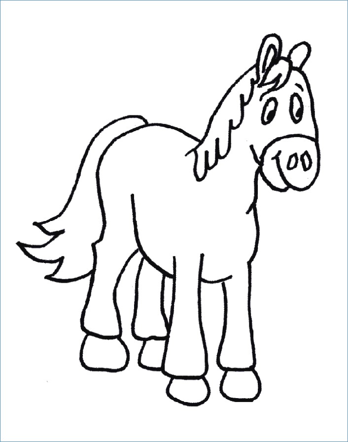 706x896 Indian Horse Animal Coloring Page