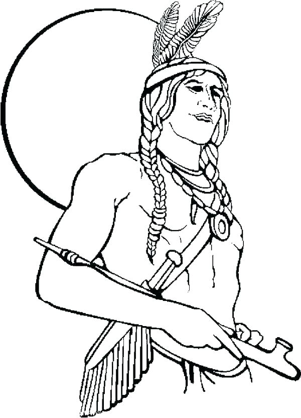 600x832 Native American Coloring Pages Printable Native Coloring Pages