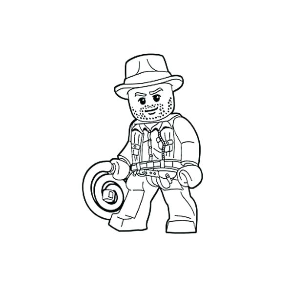 600x600 Lego Indiana Jones Coloring Pages