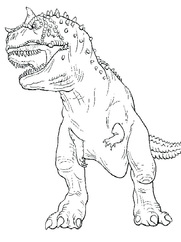 600x800 Indominus Rex Coloring Pages Free Icontent