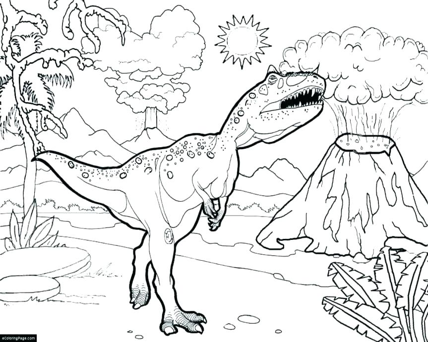 863x690 Indominus Rex Coloring Page Also Related Post Jurassic World