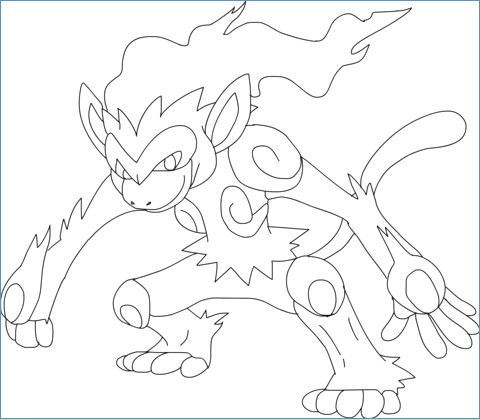 480x419 Cresselia Pokemon Coloring Page