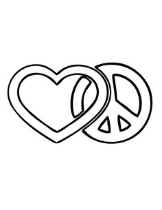 236x305 Simple And Attractive Free Printable Peace Sign Coloring Pages