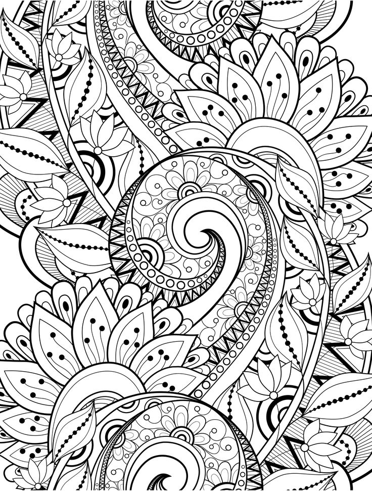 736x971 Best Doodles Images On Coloring Books, Coloring