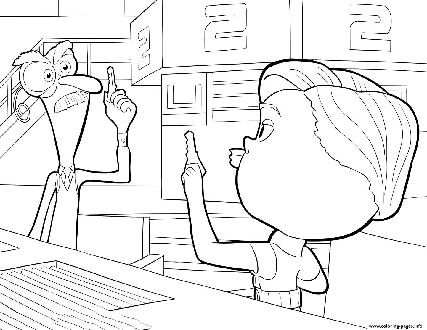 1442x1115 Joy And Fear Inside Out Coloring Pages Printable