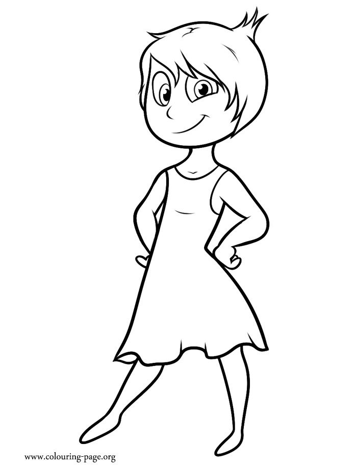 700x922 Coloring Pages For Girls Disney Inside Out Joy And Bing Free