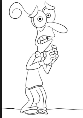 277x392 Inside Out Coloring Page Y Blank Pattern Inside Out