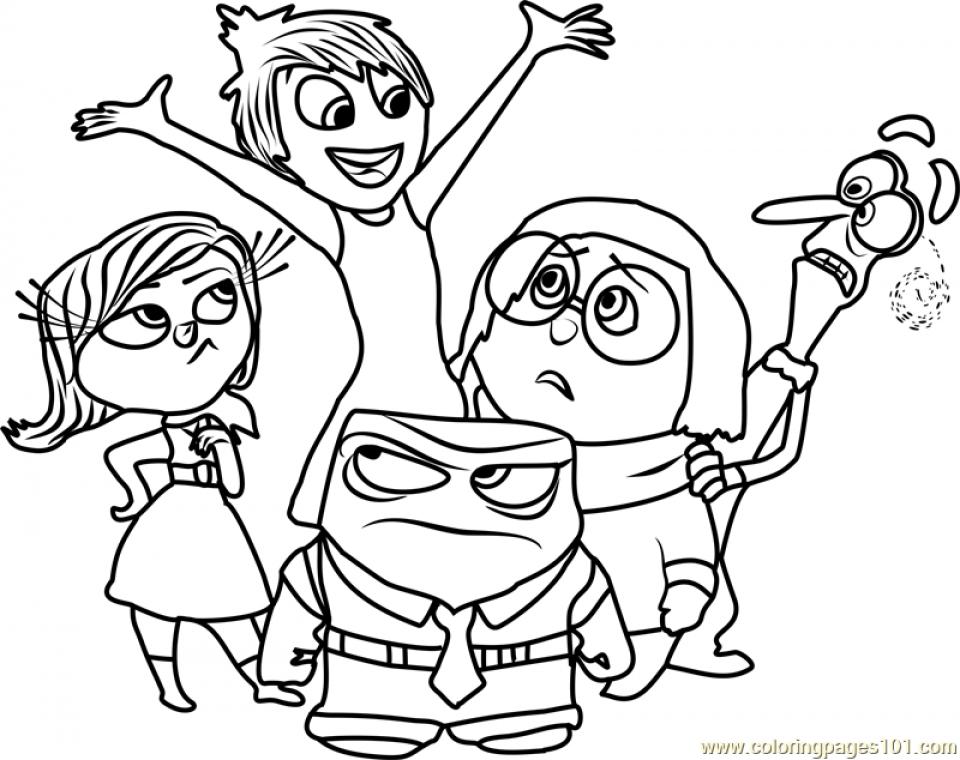 Inside Out Coloring Pages Printable at GetDrawings | Free download