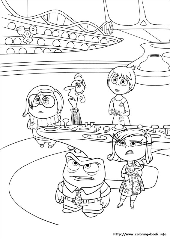 567x794 Inside Out Coloring Picture