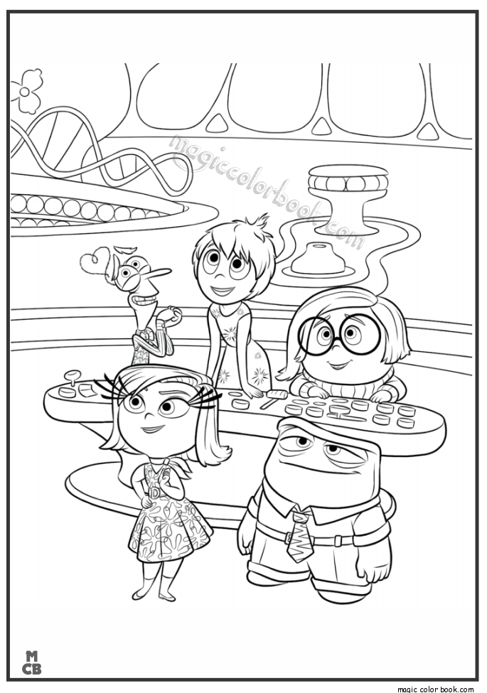 685x975 Inside Out Coloring Pages Free Printable