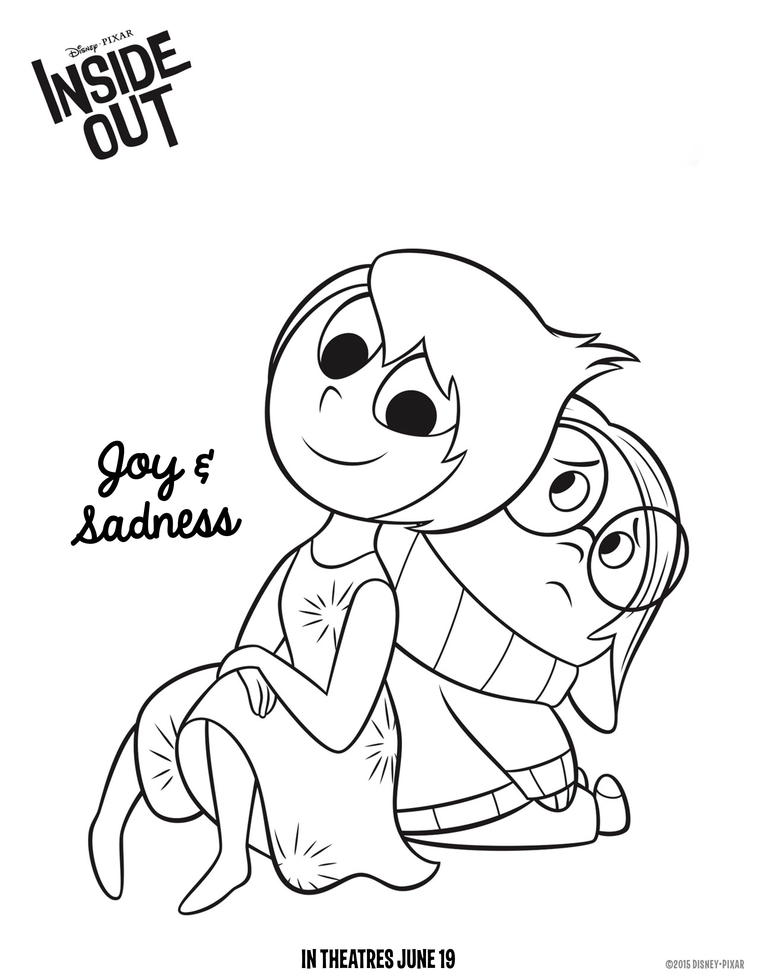 2550x3300 Inside Out Disgust Drawing Coloring Pages