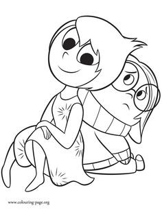 236x309 Free Coloring Pages Inside Out Movie