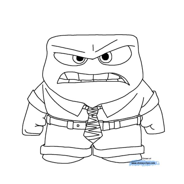 600x600 Disney's Inside Out Coloring Pages Drawings, Therapy And School