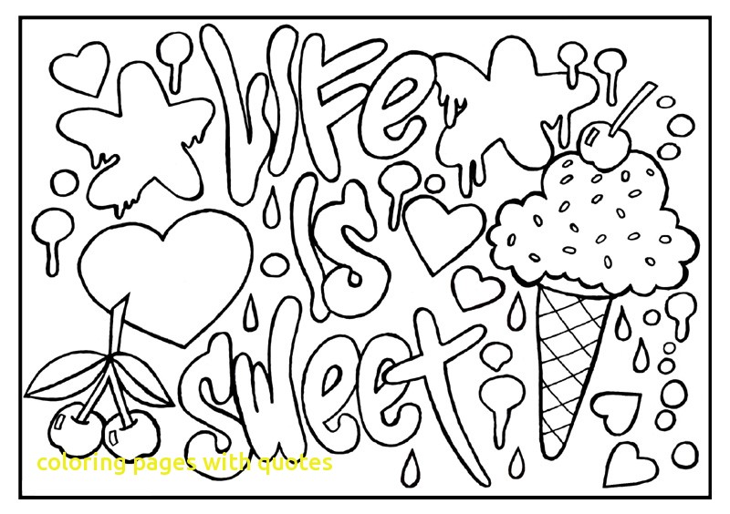 800x564 Coloring Pages With Quotes With Inspirational Quotes Coloring