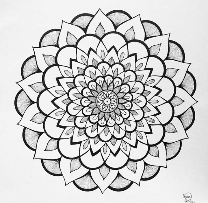 720x703 Instagram Amandalas Pmp Coloring Pages Mandala