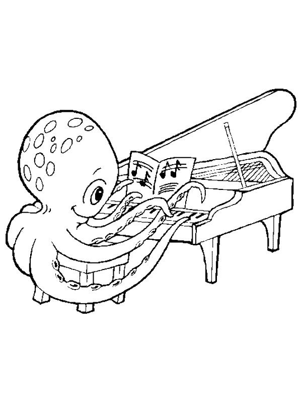 Instrument Coloring Pages