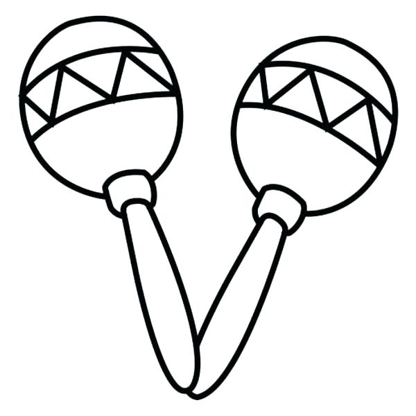 600x600 Instrument Coloring Pages Instrument Coloring Sheets Traditional