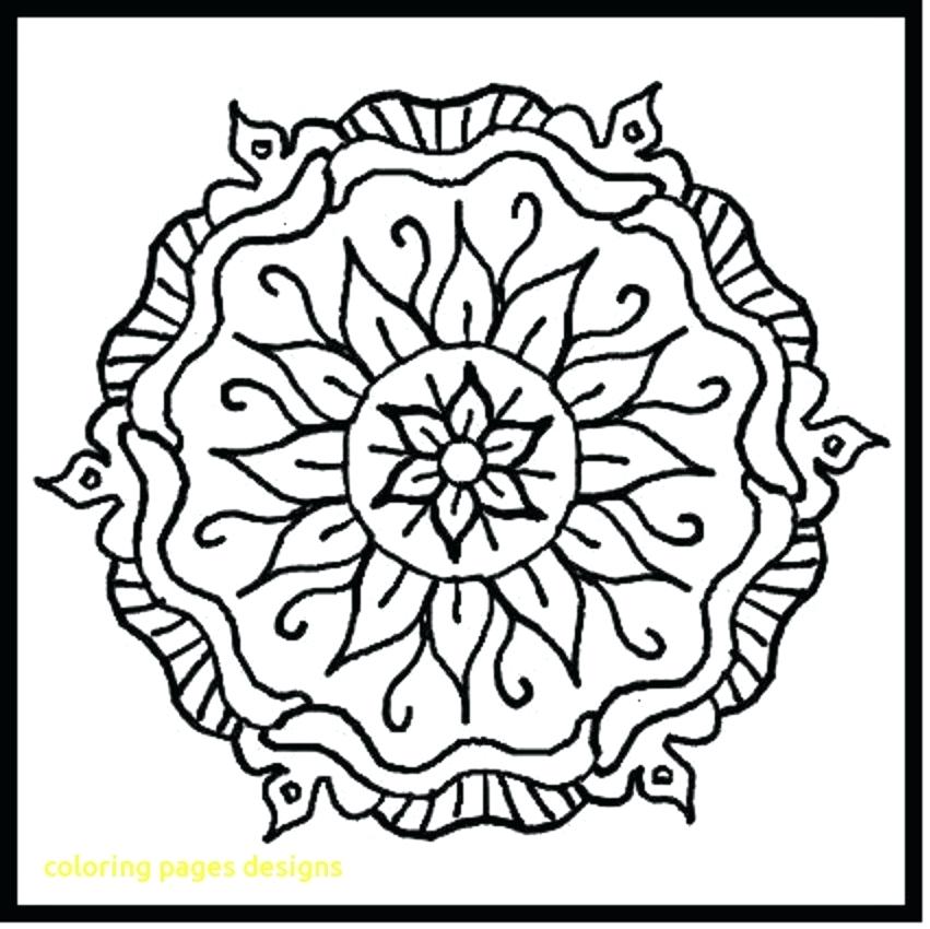851x850 Coloring Pages With Designs Coloring Pages Designs With Printable