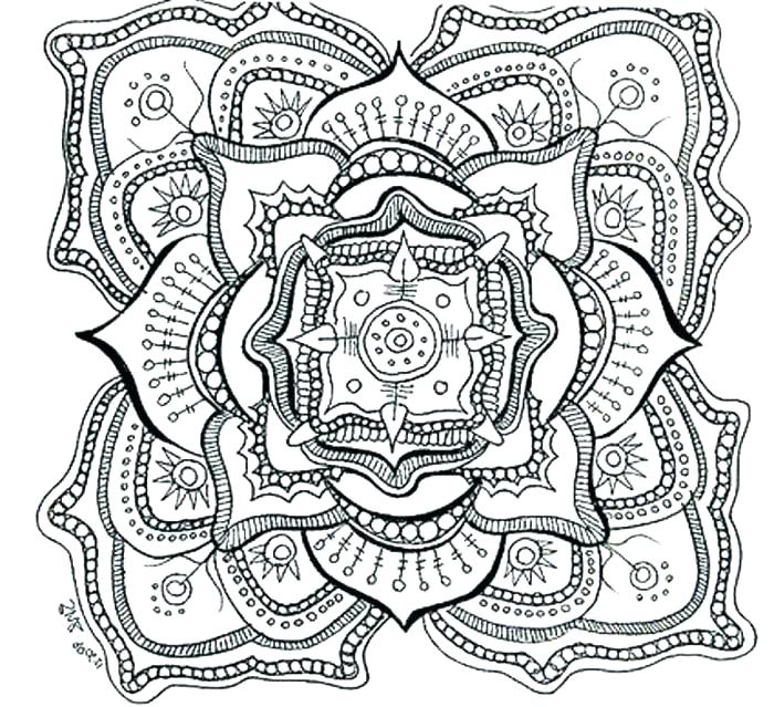 700x639 Printable Advanced Coloring Pages