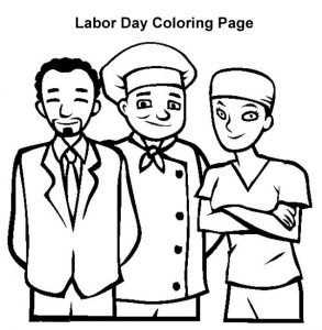 293x300 Labor Day Coloring Pages For Kids
