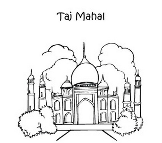 556x492 Coloring Pages For Ancient Wonders Of The World