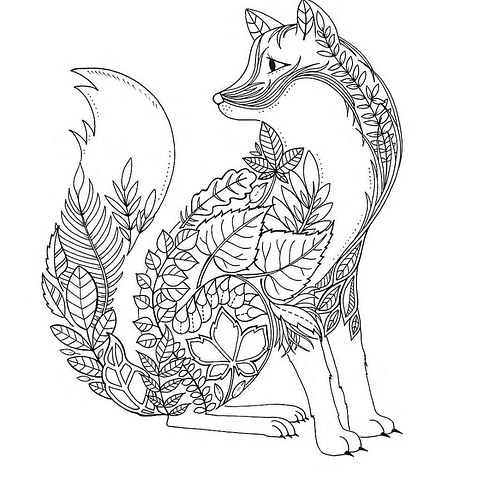 490x490 Bargain Intricate Coloring Pages Page