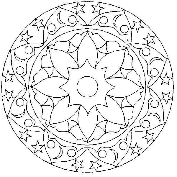 600x600 Intricate Christmas Coloring Pages Free Printable Coloring