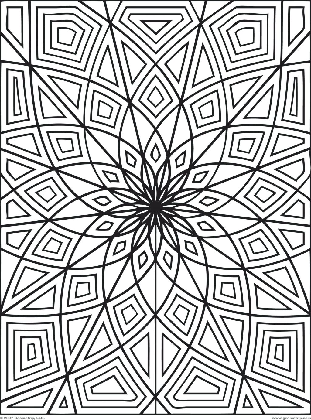 1024x1383 Coloring Page Intricate Coloring Pages Printable Free Colouring