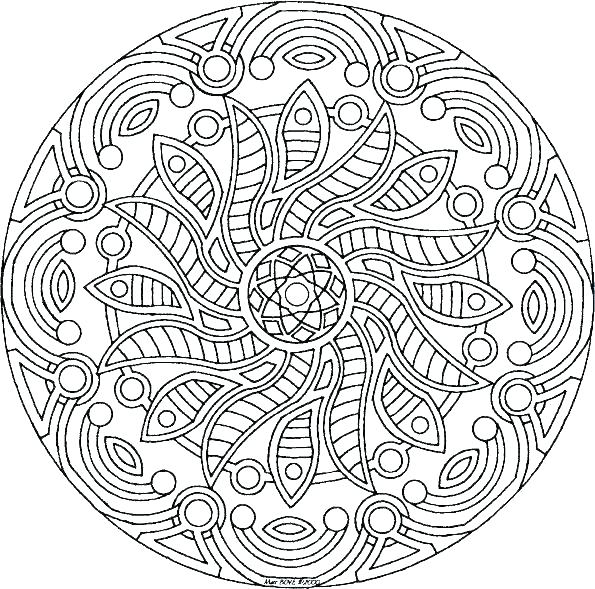595x589 Detailed Coloring Pages To Print Coloring Ideas Pro