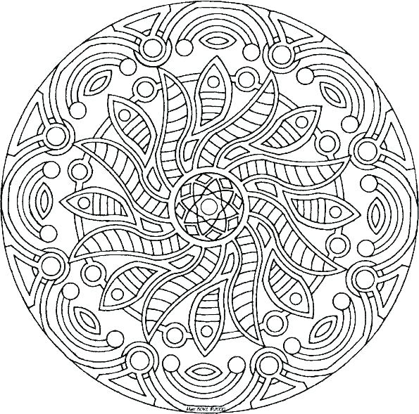 595x589 Coloring Pages Detailed Coloring Pages Detailed Intricate Coloring