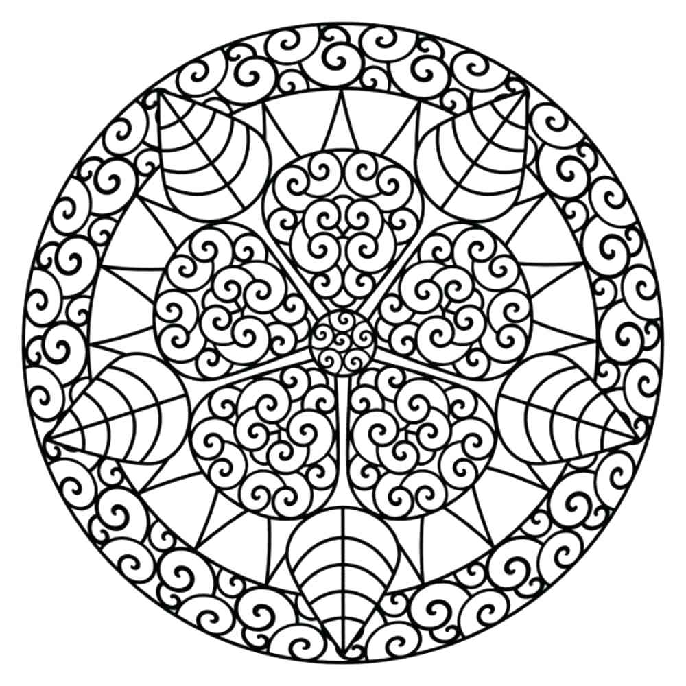 1000x1000 Coloring Page Intricate Coloring Pages Printable Detailed